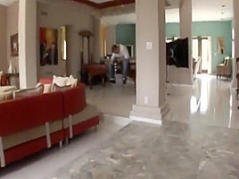 Erik Everhard and Nyomi Banxxx: Intense Encounter with Big Ebony Curves