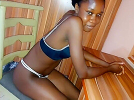 Intense Stretching with a Big Toy