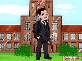 Playful Tgirls Lanah and Sophia Tease Their Stepbrother